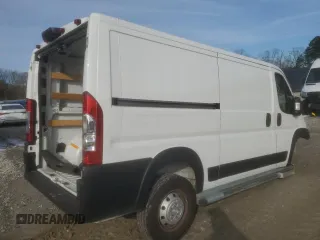 2023 Ram ProMaster Cargo with VIN 3C6LRVVG3PE565891, listed as a Copart auction lot 88542025 with Not Provided miles and Salvage Title. Bid and sale history available at DreamBid. Image 3.