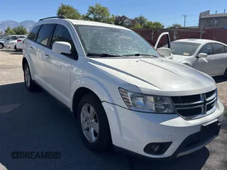 2012 Dodge Journey SXT z VIN 3C4PDDBG6CT249396, wystawiony jako Copart lot #74334824 z przebiegiem 158 628 mil mil oraz Czysty tytuł • Clean title. Historia ofert i sprzedaży dostępna na DreamBid. Obrazek 1.