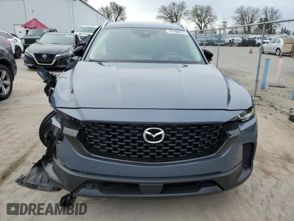 2023 Mazda CX-50 S Premium Plus with VIN 7MMVABEM7PN101642, listed as a Copart auction lot 47498675 with 12,299 mi miles and Salvage Title. Bid and sale history available at DreamBid. Image 5.