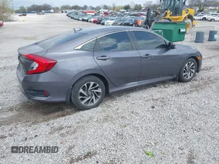 2018 Honda Civic Sedan EX with VIN 2HGFC2F75JH588171, listed as a IAAI auction lot 41915955 with 147,678 mi miles. Bid and sale history available at carsss.com. Image 4.