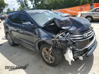 2018 Hyundai Santa Fe 2.4L with VIN 5NMZU3LB1JH060039, listed as a Copart auction lot 63240425 with 117,782 mi miles and Clean title. Bid and sale history available at DreamBid. Image 4.
