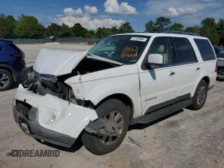 2003 Lincoln Navigator Ultimate with VIN 5LMFU27R73LJ36152, listed as a Copart auction lot 66270904 with 0 mi miles and Salvage Title. Bid and sale history available at carsss.com. Image 1.