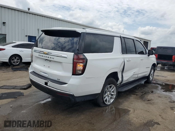 2021 Chevrolet Suburban LT z VIN 1GNSCCKD2MR201909, wystawiony jako Copart lot #54512375 z przebiegiem 121 487 mil mil oraz Szkoda całkowita • Salvage title. Historia ofert i sprzedaży dostępna na DreamBid. Obrazek 3.