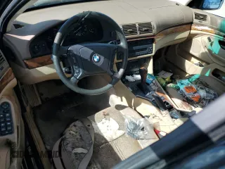 2000 BMW 5 Series 528iA with VIN WBADM6340YGU16735, listed as a Copart auction lot 77249644 with 0 mi miles and Salvage Title. Bid and sale history available at carsss.com. Image 8.