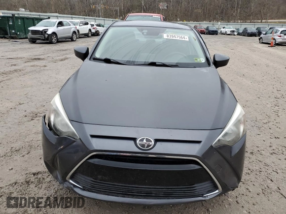 2016 Scion iA with VIN 3MYDLBZV2GY108611, listed as a Copart auction lot 83947564 with 82,594 mi miles and Salvage Title. Bid and sale history available at carsss.com. Image 5.