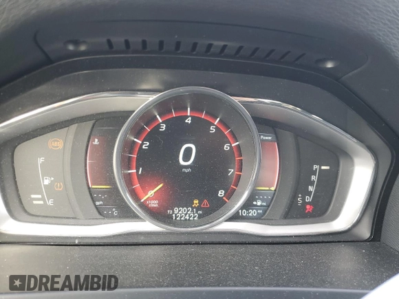 2016 Volvo S60 T5 Premier with VIN YV1612TK3G2390987, listed as a Copart auction lot 44501915 with 122,422 mi miles and Salvage Title. Bid and sale history available at carsss.com. Image 9.