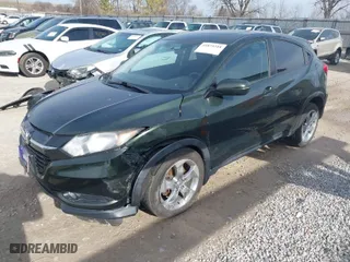 2016 Honda HR-V EX with VIN 3CZRU6H53GM763338, listed as a IAAI auction lot 41875318 with 110,711 mi miles. Bid and sale history available at carsss.com. Image 2.