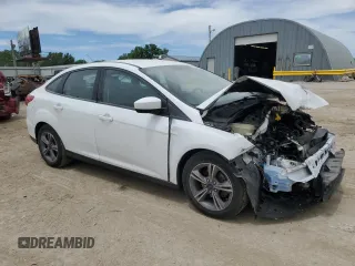 2018 Ford Focus SE with VIN 1FADP3F27JL264670, listed as a Copart auction lot 57184815 with 35,187 mi miles and Salvage title. Bid and sale history available at DreamBid. Image 4.
