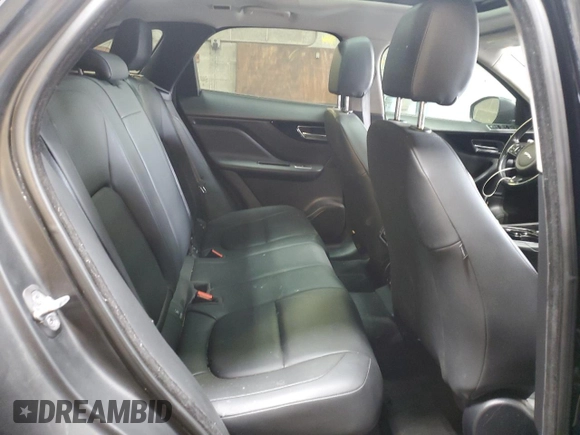 2017 Jaguar F-Pace 35t Premium with VIN SADCJ2BV4HA489317, listed as a Copart auction lot 54831305 with 61,402 mi miles and Salvage Title. Bid and sale history available at DreamBid. Image 11.