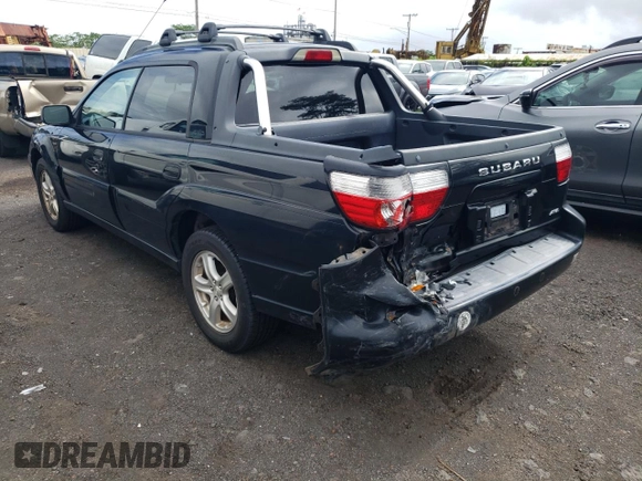 2006 Subaru Baja Special Sports с VIN 4S4BT62C367103094, выставлен на аукционе Copart как лот 54652834 с пробегом 98 332 миль миль и Чистый • Clean title. История ставок и продаж доступна на DreamBid. Изображение 2.