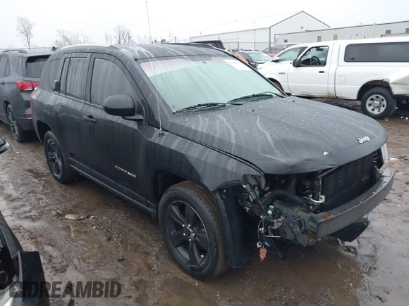 2017 Jeep Compass Latitude with VIN 1C4NJDEB3HD109867, listed as a IAAI auction lot 41454731 with 117,937 mi miles and . Bid and sale history available at DreamBid. Image 1.