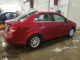 2017 Chevrolet Sonic LT with VIN 1G1JD5SH1H4125465, listed as a Copart auction lot 45568135 with 48,649 mi miles and Salvage Title. Bid and sale history available at carsss.com. Image 3.