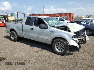 2005 Ford F-150 STX with VIN 1FTRX12W75FA33690, listed as a Copart auction lot 44412335 with 186,314 mi miles and Salvage Title. Bid and sale history available at carsss.com. Image 4.