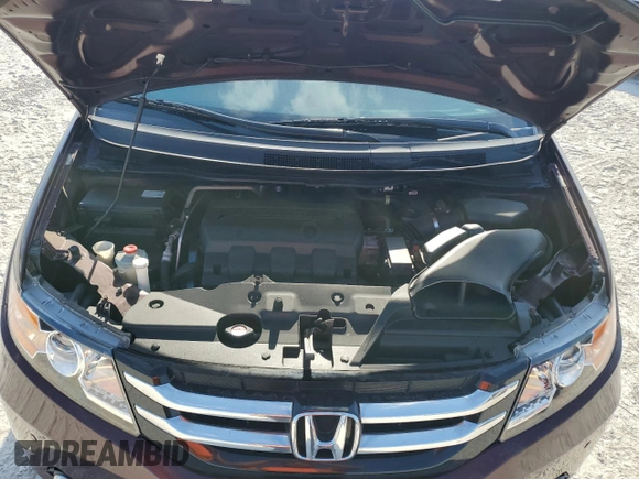 2014 Honda Odyssey Touring with VIN 5FNRL5H97EB025467, listed as a Copart auction lot 53730875 with 209,851 mi miles and Clean Title. Bid and sale history available at carsss.com. Image 12.