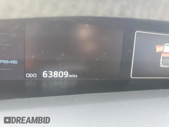 2018 Toyota Prius Plus with VIN JTDKARFP3J3076830, listed as a Copart auction lot 56901705 with 63,809 mi miles and Clean Title. Bid and sale history available at DreamBid. Image 9.