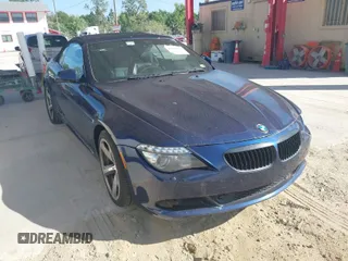 2010 BMW 6 Series 650i with VIN WBAEB5C53AC225241, listed as a IAAI auction lot 41642038 with 134,310 mi miles. Bid and sale history available at carsss.com. Image 1.