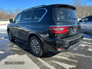 2023 Nissan Armada SL z VIN JN8AY2BA0P9401895, wystawiony jako Copart lot #46125965 z przebiegiem 60 906 mil mil oraz Czysty tytuł • Clean title. Historia ofert i sprzedaży dostępna na DreamBid. Obrazek 2.