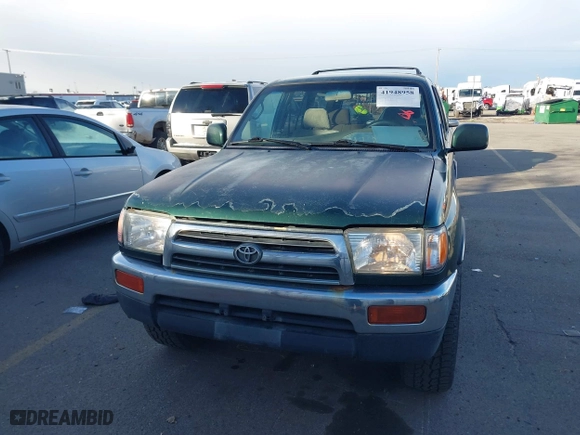 2000 Toyota 4Runner SR5 with VIN JT3HN86R6Y0292729, listed as a IAAI auction lot 41948958 with 222,847 mi miles. Bid and sale history available at carsss.com. Image 6.