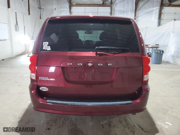 2018 Dodge Grand Caravan SE with VIN 2C4RDGBG2JR251222, listed as a Copart auction lot 50798065 with 91,498 mi miles and Clean Title. Bid and sale history available at carsss.com. Image 6.