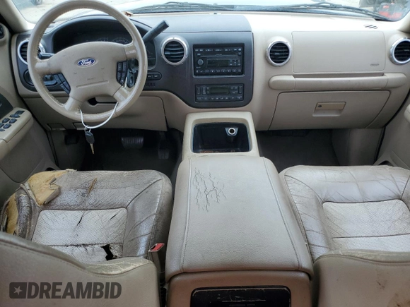 2003 Ford Expedition Eddie Bauer with VIN 1FMFU17L43LC21054, listed as a Copart auction lot 54883385 with Not provided miles and Salvage title. Bid and sale history available at DreamBid. Image 8.