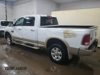 2013 Ram 2500 Laramie Longhorn with VIN 3C6UR5GL3DG573715, listed as a Copart auction lot 46320655 with Not provided miles and Clean title. Bid and sale history available at DreamBid. Image 2.