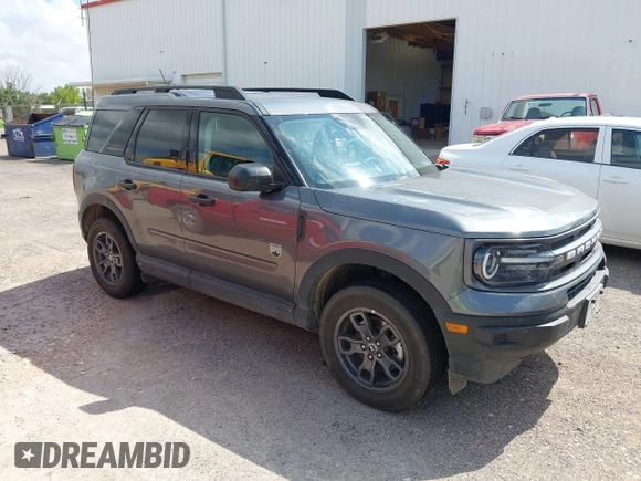 2024 Ford Bronco Sport Big Bend with VIN 3FMCR9B69RRE41286, listed as a IAAI auction lot 42654547 with 8,041 mi miles and . Bid and sale history available at DreamBid. Image 1.
