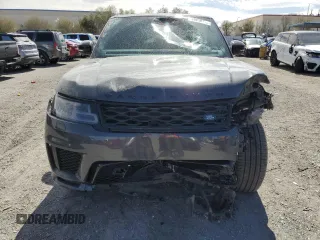 2020 Land Rover Range Rover Sport HST with VIN SALWS2RU0LA746848, listed as a Copart auction lot 49410175 with 33,255 mi miles and Salvage Title. Bid and sale history available at carsss.com. Image 5.