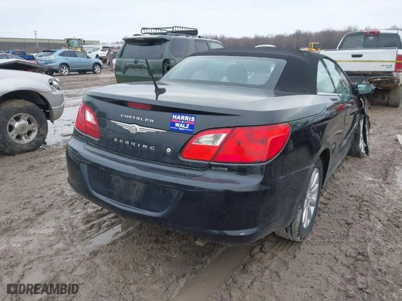 2010 Chrysler Sebring Touring with VIN 1C3BC5ED9AN138508, listed as a IAAI auction lot 41711330 with 93,877 mi miles. Bid and sale history available at carsss.com. Image 4.