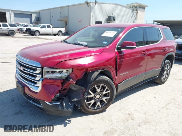 2020 GMC Acadia SLE with VIN 1GKKNKLA4LZ166973, listed as a IAAI auction lot 41776453 with 70,862 mi miles and . Bid and sale history available at DreamBid. Image 17.