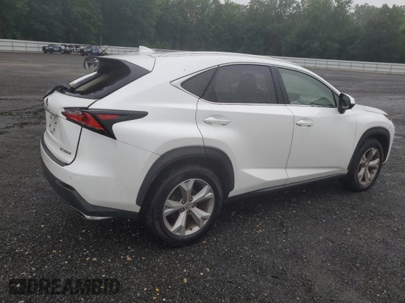 2017 Lexus NX 200t with VIN JTJBARBZ9H2130085, listed as a Copart auction lot 62572245 with 62,976 mi miles and Salvage title. Bid and sale history available at DreamBid. Image 3.