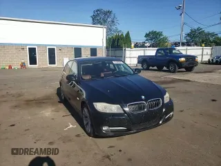 2011 BMW 3 Series 335i xDrive with VIN WBAPL5C53BA742753, listed as a Copart auction lot 61596655 with Not provided miles and Salvage title. Bid and sale history available at DreamBid. Image 13.