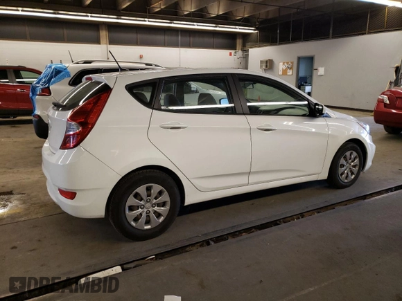 2017 Hyundai Accent SE with VIN KMHCT5AE4HU307294, listed as a Copart auction lot 64852993 with 124,361 mi miles. Bid and sale history available at carsss.com. Image 3.