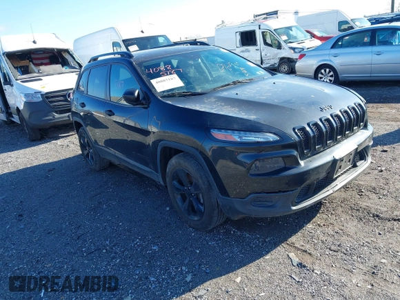 2016 Jeep Cherokee Sport with VIN 1C4PJMAS1GW340154, listed as a IAAI auction lot 40885187 with 110,279 mi miles and . Bid and sale history available at DreamBid. Image 1.
