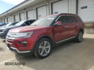2018 Ford Explorer Limited с VIN 1FM5K8FHXJGB57549, выставлен на аукционе Copart как лот 45919385 с пробегом Не указан миль и Списание • Salvage title. История ставок и продаж доступна на DreamBid. Изображение 1.