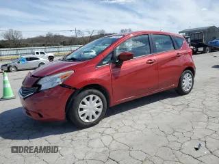 2015 Nissan Note S with VIN 3N1CE2CP2FL450198, listed as a Copart auction lot 50195485 with 121,863 mi miles and Salvage Title. Bid and sale history available at DreamBid. Image 1.