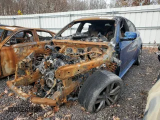 2013 BMW X6 M with VIN 5YMGZ0C55DLL30143, listed as a Copart auction lot 81523934 with 0 mi miles and Non Repairable. Bid and sale history available at carsss.com. Image 1.
