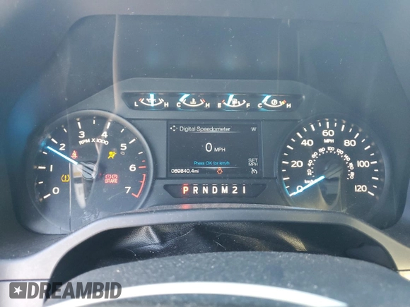 2016 Ford F-150 XL with VIN 1FTMF1CP8GKF02008, listed as a Copart auction lot 82968324 with 69,840 mi miles and Salvage Title. Bid and sale history available at carsss.com. Image 9.