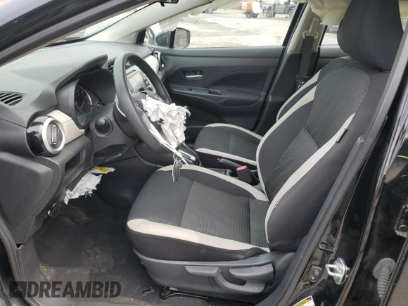 2021 Nissan Versa SV with VIN 3N1CN8EV7ML806320, listed as a Copart auction lot 64251185 with 39,157 mi miles and Salvage title. Bid and sale history available at DreamBid. Image 7.
