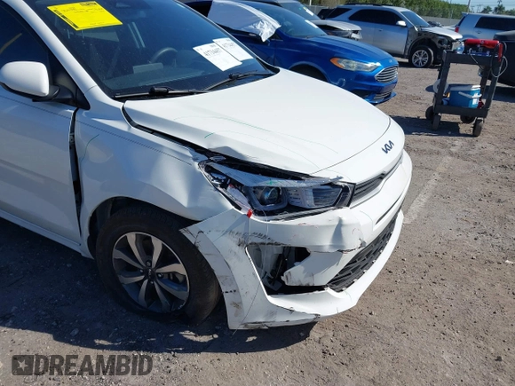 2023 Kia Rio S with VIN 3KPA24ADXPE612862, listed as a IAAI auction lot 41734457 with 20,913 mi miles. Bid and sale history available at carsss.com. Image 20.