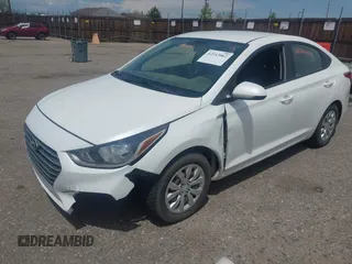 2019 Hyundai Accent SE with VIN 3KPC24A37KE064991, listed as a IAAI auction lot 42243062 with 93,613 mi miles and . Bid and sale history available at DreamBid. Image 17.