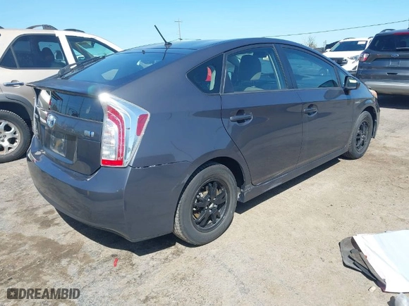 2014 Toyota Prius Four with VIN JTDKN3DU8E1811796, listed as a IAAI auction lot 41964269 with 217,073 mi miles. Bid and sale history available at carsss.com. Image 4.