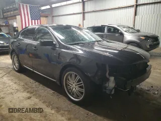 2010 Lincoln MKS EcoBoost with VIN 1LNHL9FT7AG611888, listed as a Copart auction lot 45223775 with 113,295 mi miles and Salvage Title. Bid and sale history available at DreamBid. Image 4.