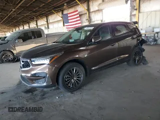 2019 Acura RDX Advance with VIN 5J8TC1H76KL008358, listed as a Copart auction lot 49822495 with 88,266 mi miles and Salvage title. Bid and sale history available at DreamBid. Image 1.