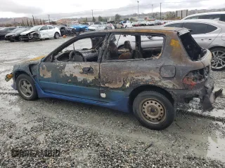1993 Honda Civic with VIN 2HGEH2464PH521321, listed as a Copart auction lot 45183515 with Not provided miles and Non repairable. Bid and sale history available at DreamBid. Image 2.