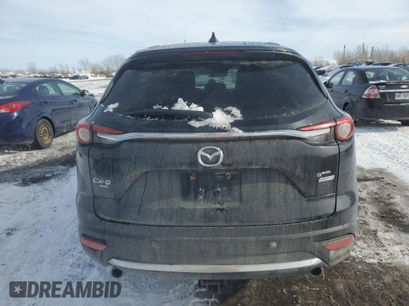 2019 Mazda CX-9 Grand Touring with VIN JM3TCBDY1K0308112, listed as a Copart auction lot 47457465 with 87,205 mi miles and Salvage Title. Bid and sale history available at carsss.com. Image 6.
