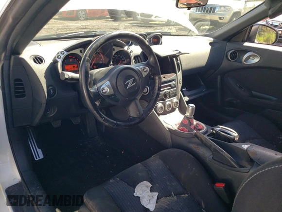 2014 Nissan 370Z Nismo with VIN JN1AZ4EH2EM630833, listed as a Copart auction lot 81773274 with 38,051 mi miles and Salvage Title. Bid and sale history available at DreamBid. Image 8.