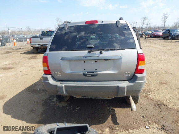 2002 Jeep Grand Cherokee Laredo with VIN 1J4GW48N42C188117, listed as a IAAI auction lot 41794232 with 1 mi miles. Bid and sale history available at carsss.com. Image 16.