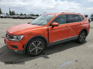 2018 Volkswagen Tiguan SEL with VIN 3VV3B7AX8JM083219, listed as a Copart auction lot 54275945 with 59,780 mi miles and Salvage title. Bid and sale history available at DreamBid. Image 1.