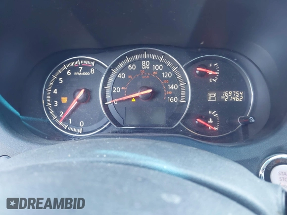 2013 Nissan Maxima SV with VIN 1N4AA5AP4DC828945, listed as a IAAI auction lot 41995127 with 169,754 mi miles and . Bid and sale history available at DreamBid. Image 7.