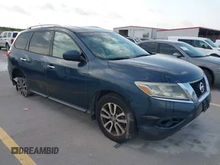 2014 Nissan Pathfinder Platinum with VIN 5N1AR2MN2EC676155, listed as a IAAI auction lot 42468100 with 171,620 mi miles and . Bid and sale history available at DreamBid. Image 1.